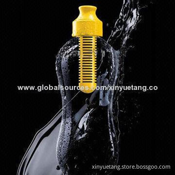 Eco-friendly Custom Logo Water Bottle with Filter, BPA Free